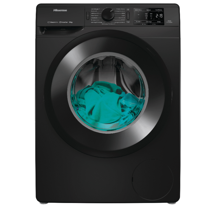 Hisense W1014GEVMB 10 kg Lave-linge hublot Noir Original
